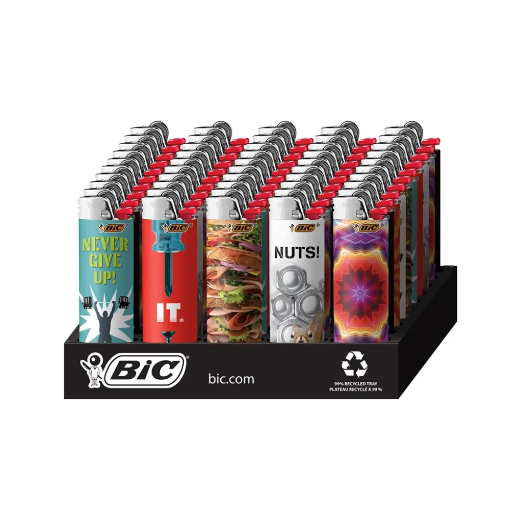 BIC PRINTED 50 CT CONSTRUCTION WORK
