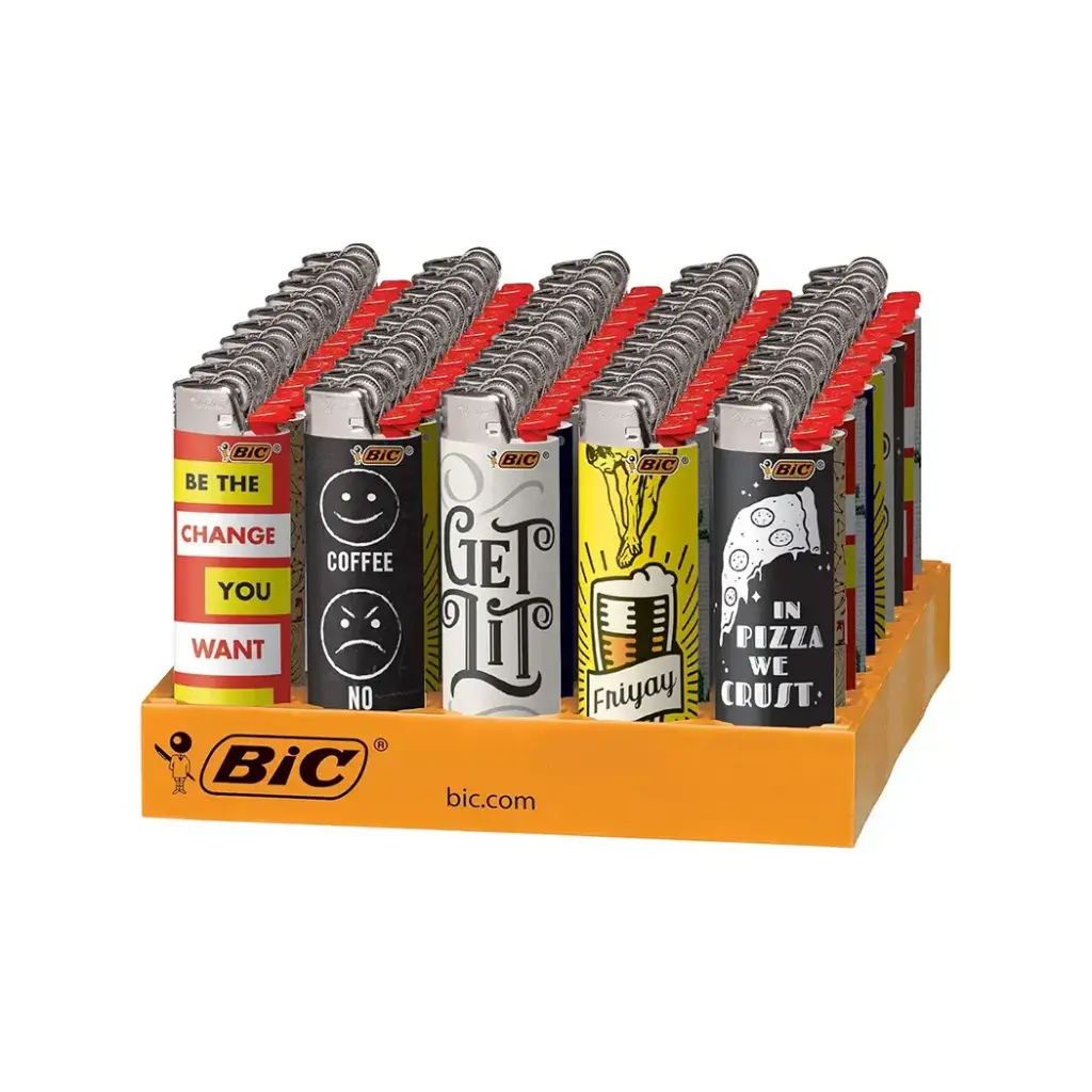 BIC PRINTED 50 CT CUTTING EDGE