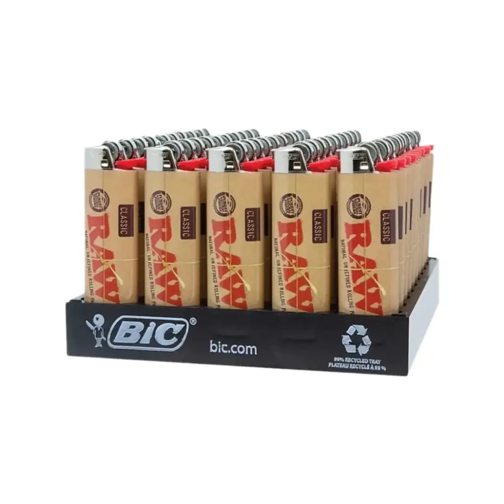 BIC PRINTED 50 CT RAW CLASSIC