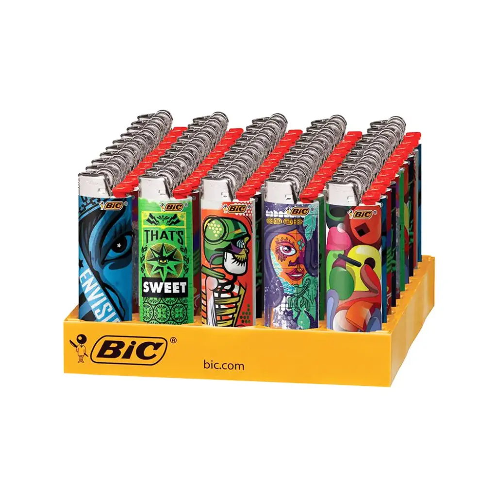 BIC PRINTED 50 CT STREET ART