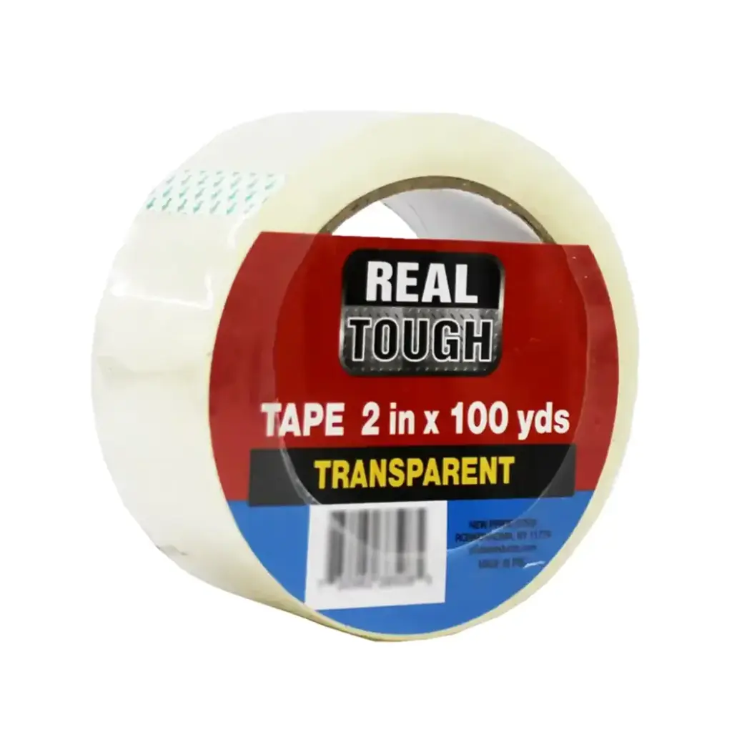 CARTON SEALING TAPE 2IN X 110 YDS CLEAR 6CT