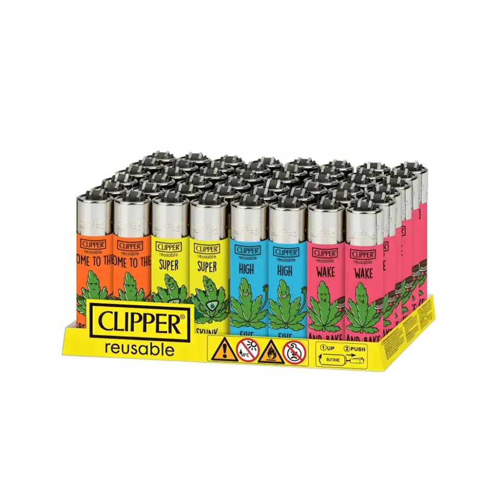 CLIPPER LIGHTERS 48CT RISE UP 2