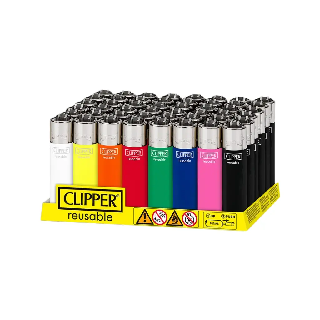CLIPPER LIGHTERS 48CT SOLID (41571)