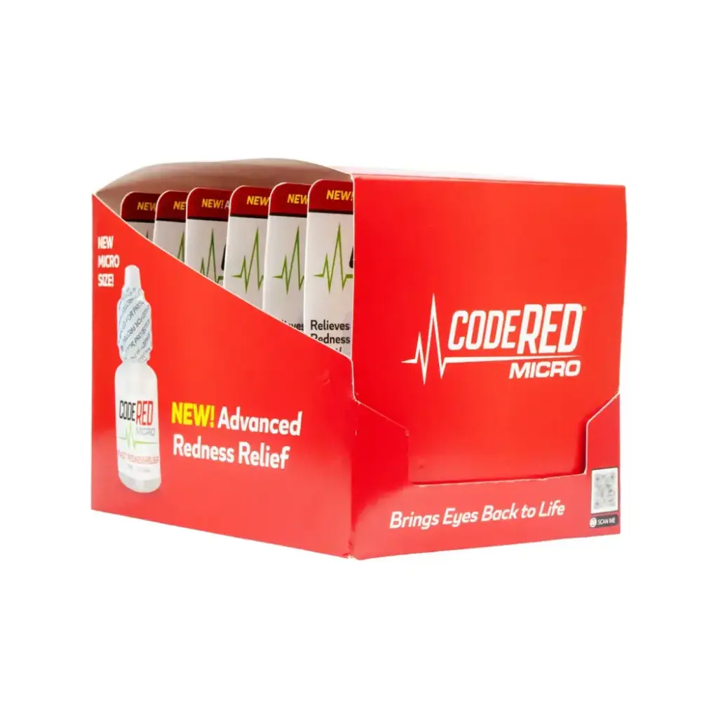CODE RED MICRO EYE DROPS 12-0.27 OZ