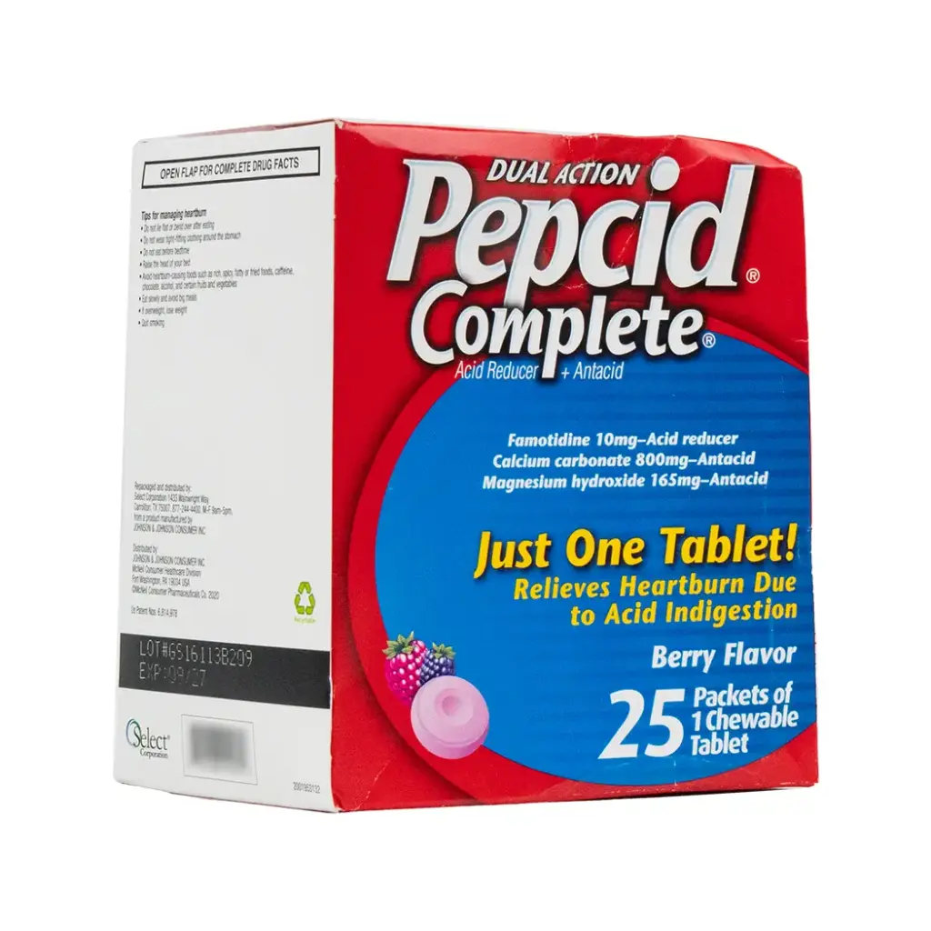 PEPCID COMPLETE DISPENSER 25 X 1'S