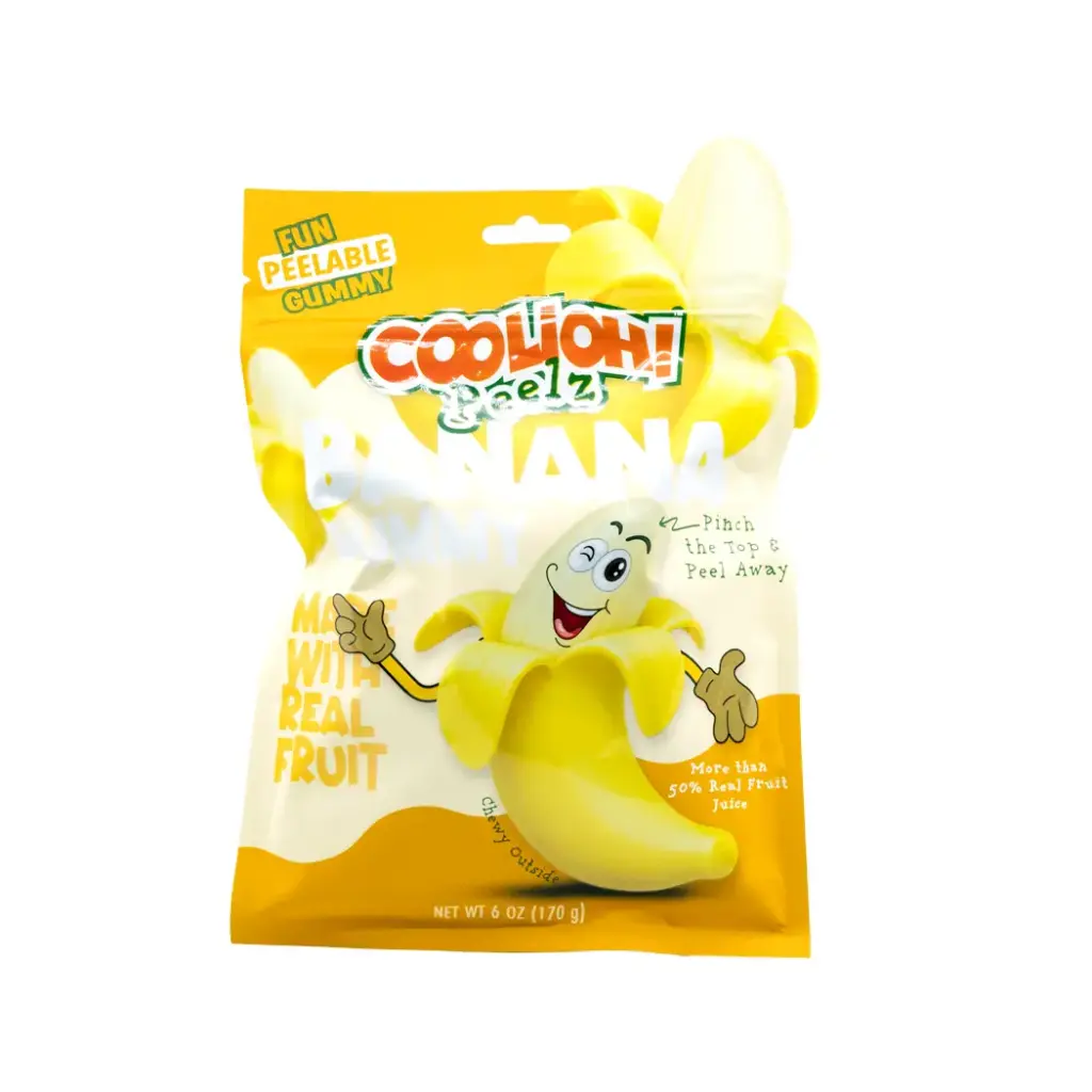 COOLIOH! PEELZ BANANA GUMMY CANDY