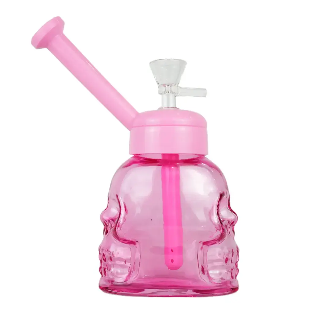 WATER DOUBLE SIDED SKULL WATER PIPE