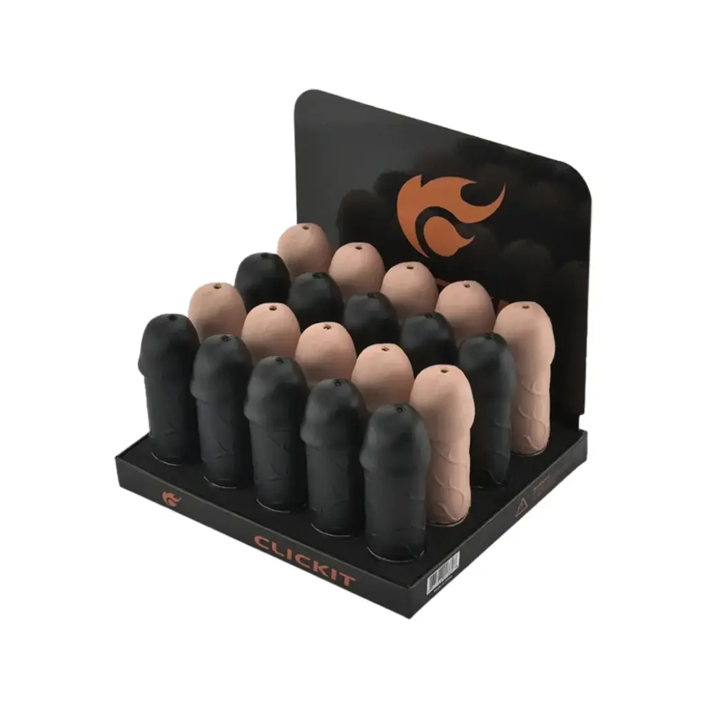 CLICK IT PENIS TORCH WITH VIBRATION 20 GH-7489