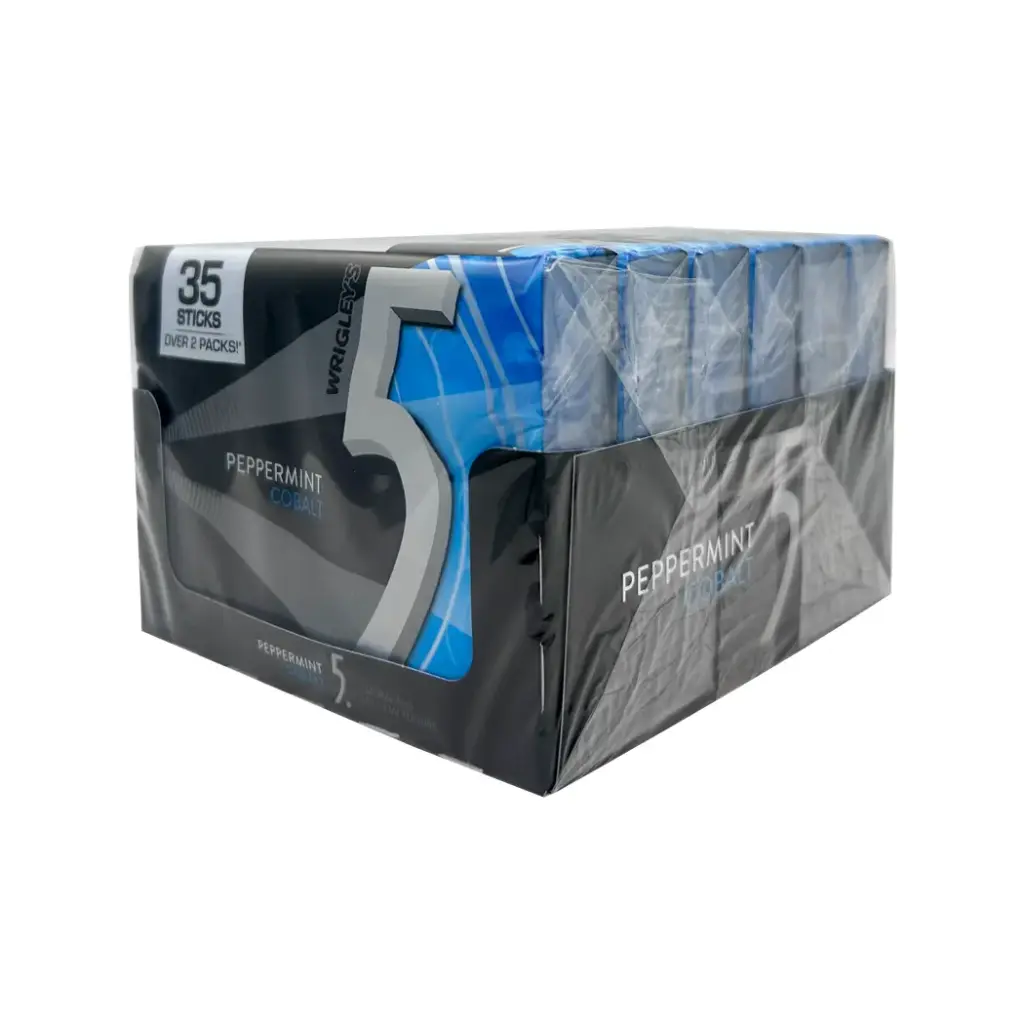5 GUM 35 STICKS - 6 PACKS COBALT