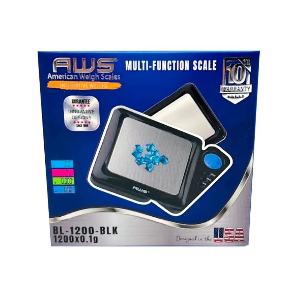 SCALE AWS BLADE-1200 DIGITAL SCALE BLACK