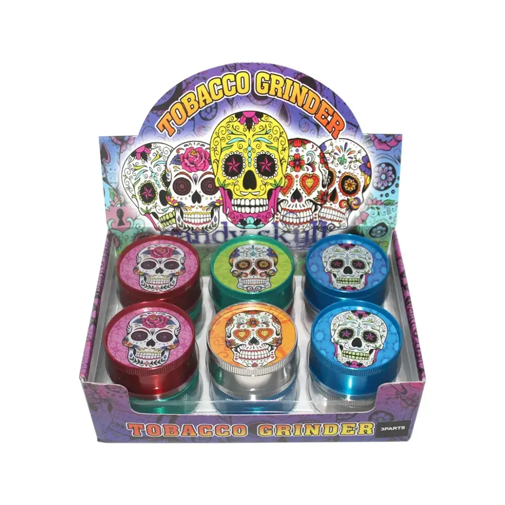 GRINDER (GR041) 3 PARTS ALUMINUM ASSORTED 51MM