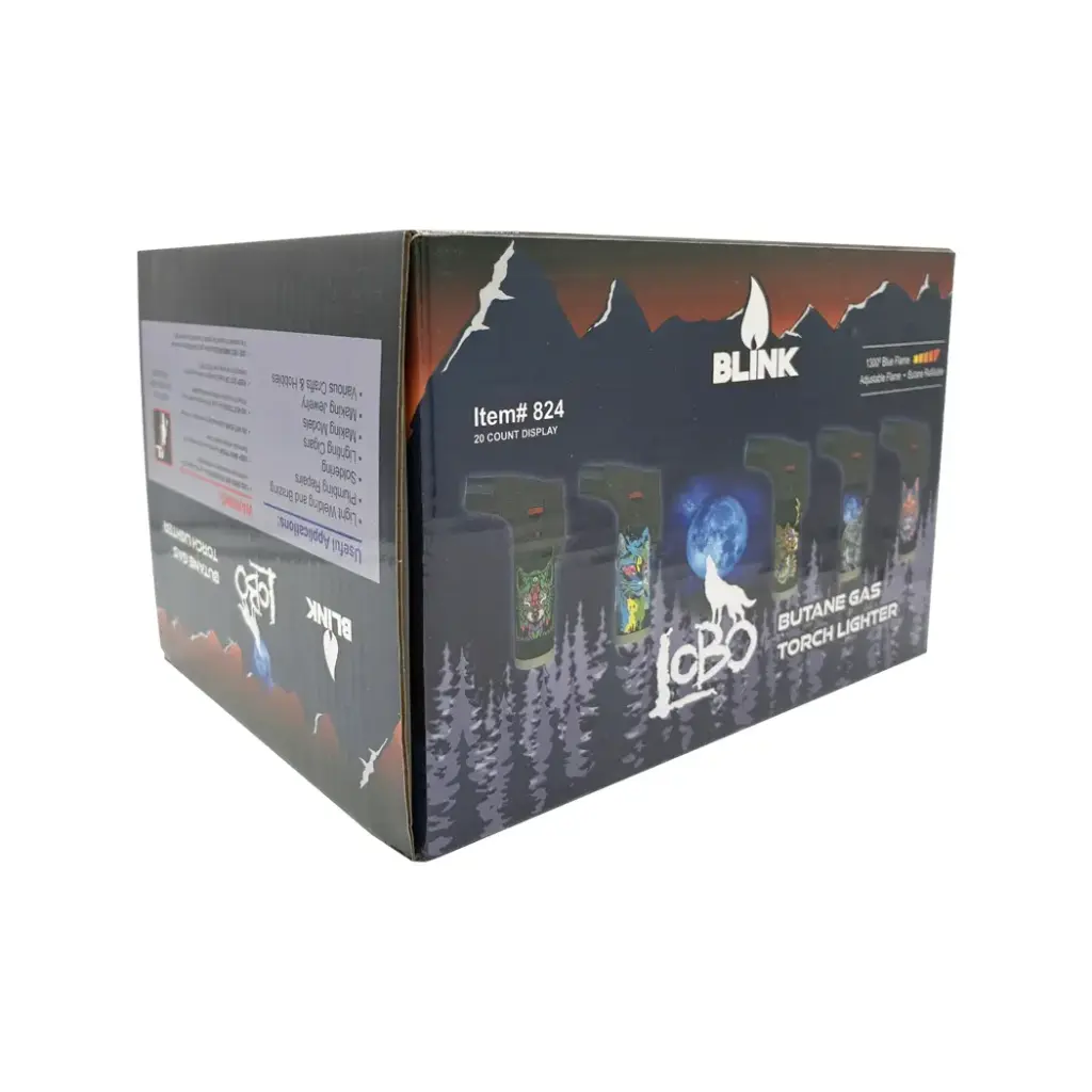 BLINK 20CT MINI LOBO TORCH LIGHTER