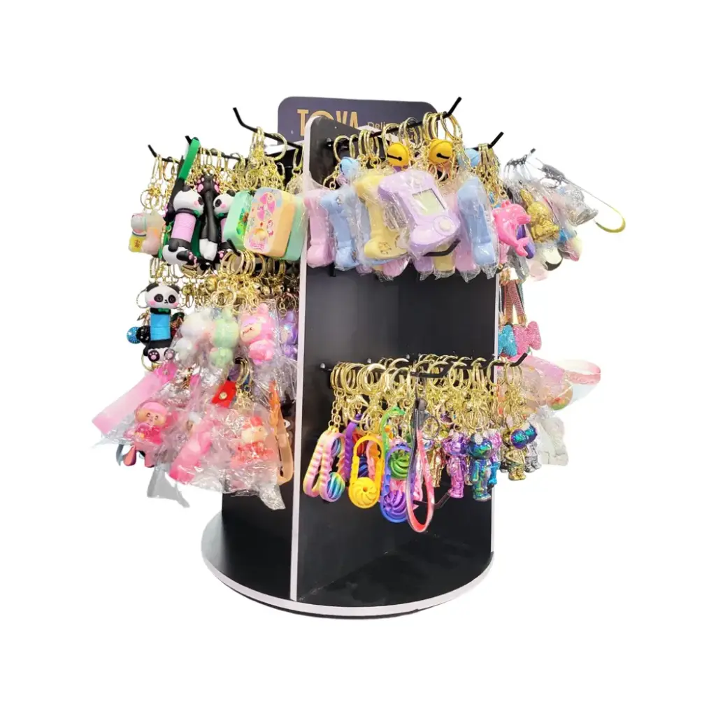 TOVA KEYCHAIN DISPLAY 300 CT
