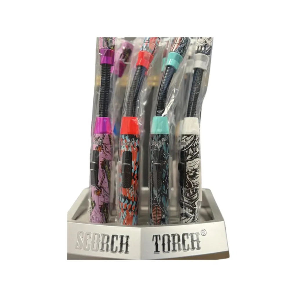 SCORCH PENCIL TORCH VIBRANT LIGHTER 12CT