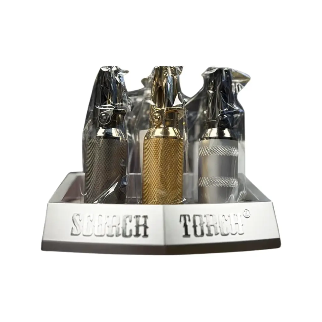 SCORCH SINGLE FLAME TORCH LIGHTER 6CT