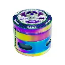 GRINDER (GR158-63WRB) 4 PARTS RAINBOW COLOR 3D PATTERN 63MM