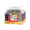BIC LIGHTER 50CT +3