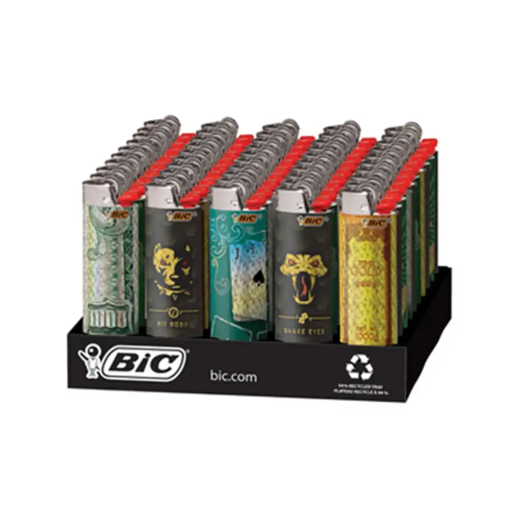 BIC PRINTED 50 CT CASINO