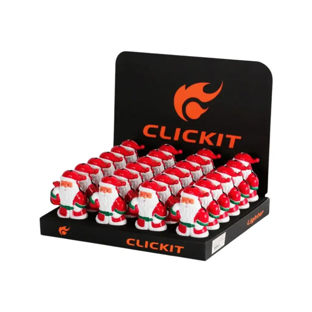 CLICK IT SANTA CLAUS LIGHTER 24 GH-8580