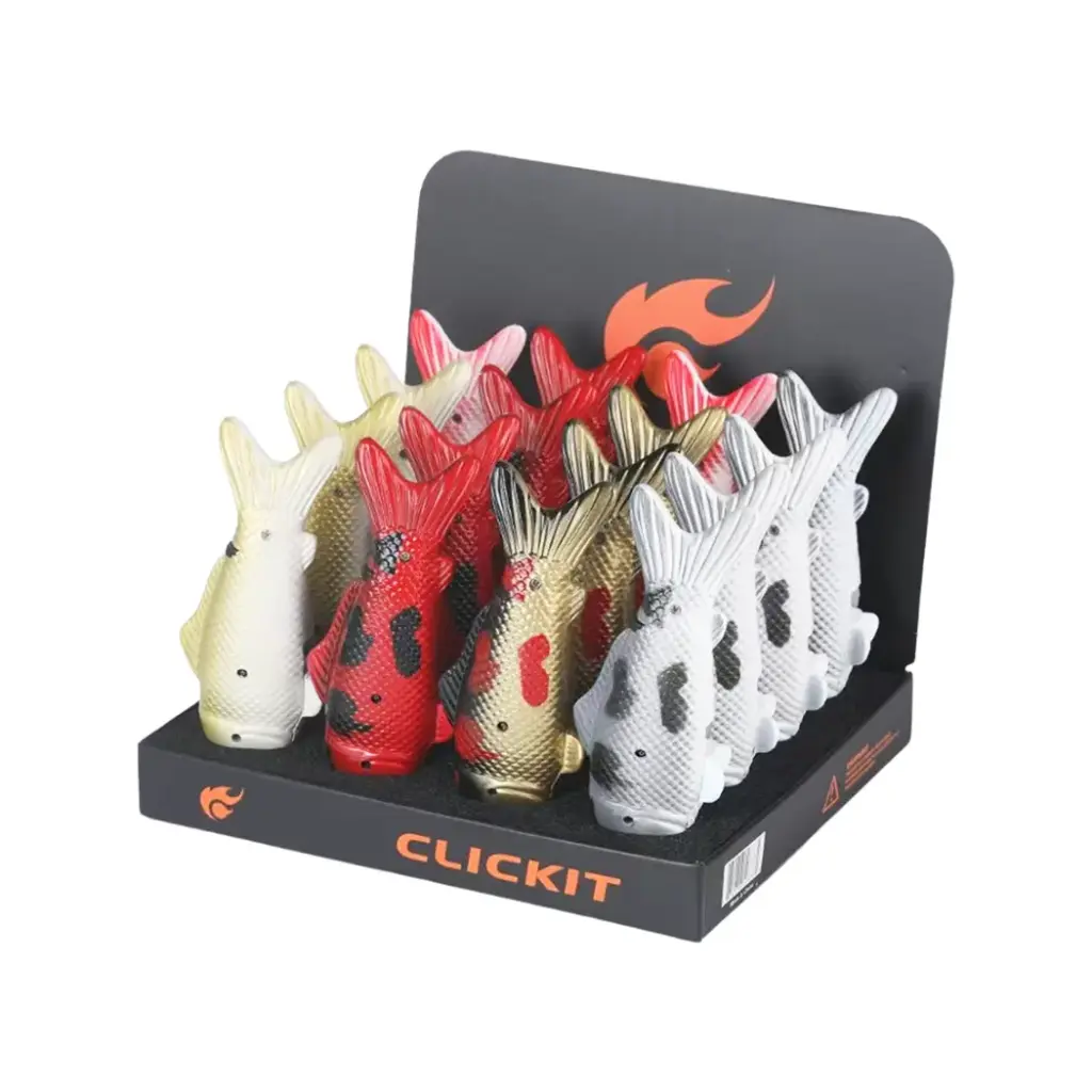 CLICK IT KOI FISH TORCH WITH LED 16 GH-9281