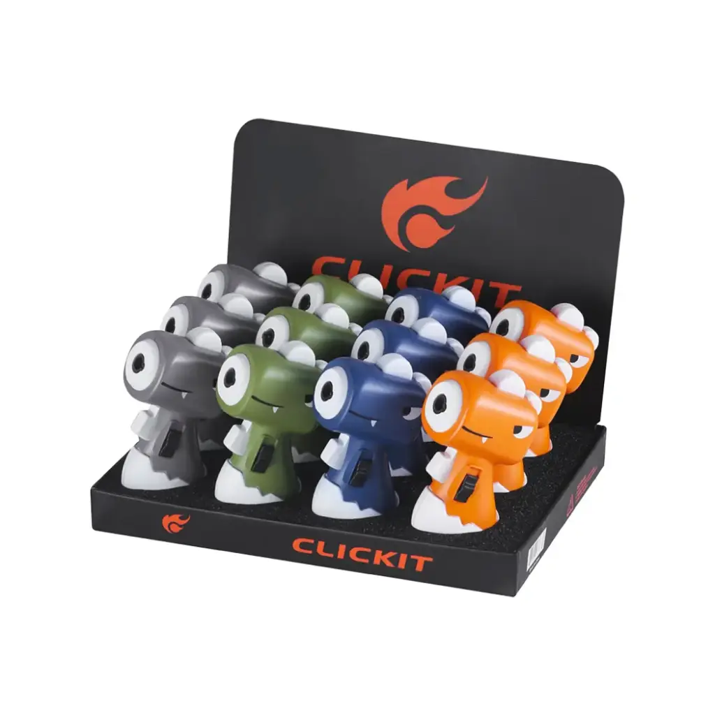 CLICK IT MINI CARTOON DINOSAUR TORCH 12 GT-036