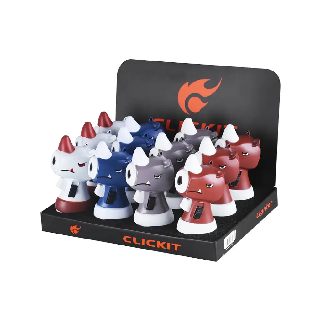 CLICK IT MINI CARTOON RHINO TORCH 12 GT-037