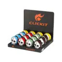 CLICK IT SKULL TORCH LIGHTER 16 GH-9067A