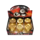 GRINDER (GR107-GD) 3 PARTS GOLD SKULL 51MM