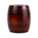 GRINDER 40MM 3 PARTS WOOD FINISH BARREL 1CT (GR307)