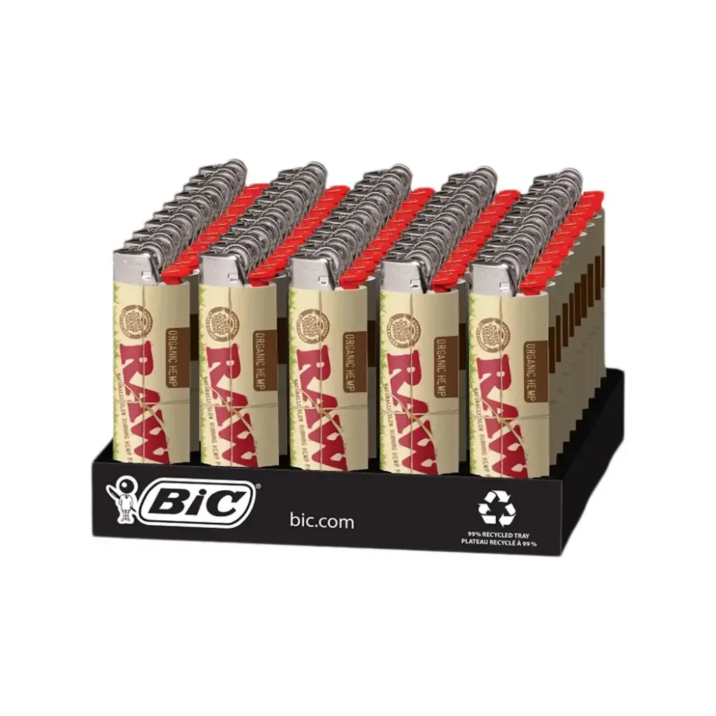 BIC PRINTED 50 CT RAW ORGANIC
