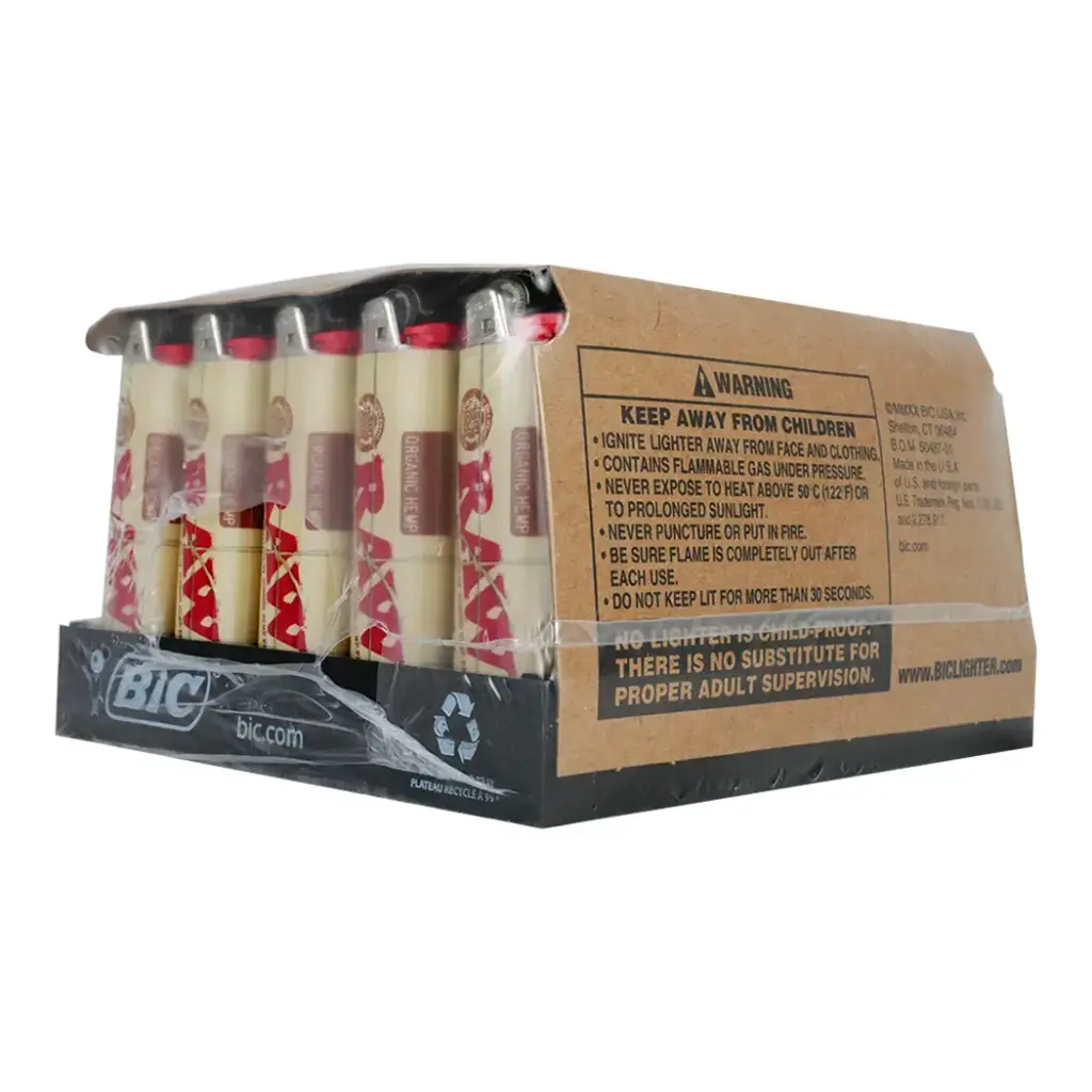 BIC PRINTED 50 CT RAW ORGANIC
