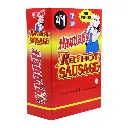 HANNAH'S NO PORK 50-0.7OZ RED HOT SAUSAGE