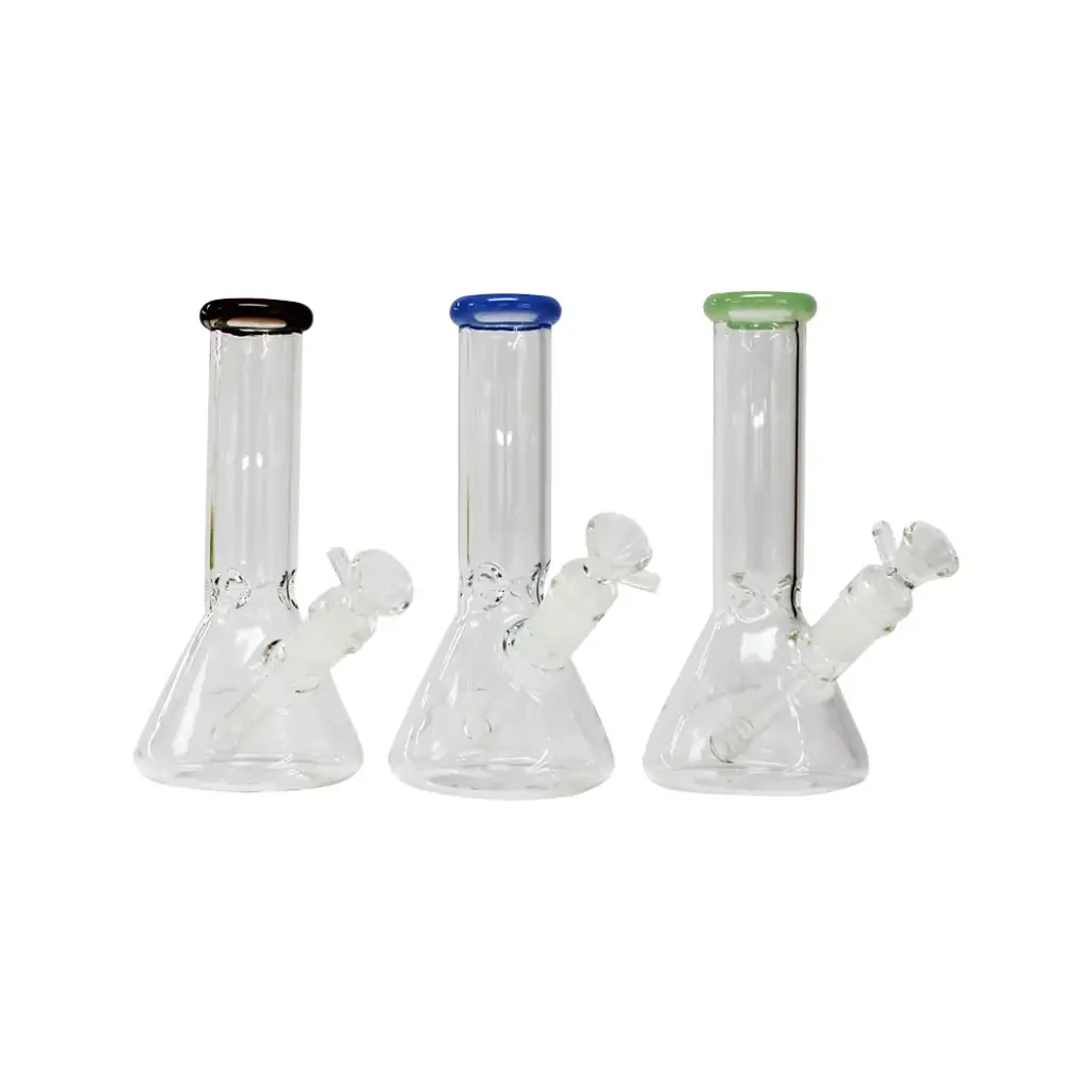 WATER PIPE 8 INCH RIM BEAKER | NEPA Wholesale