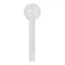 PIPE OIL BURNER 4INCH CLEAR 90CT JAR