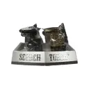 SCORCH SINGLE FLAME METAL TORCH 6CT