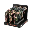 CLICKIT TORCH LIGHTER DOUBLE TORCH PISTOL 15CT (GH-4848)