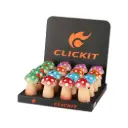 CLICK IT MIXED COLOR MUSHROOM TORCH 16 GH-2308