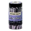 BLAZY CONE PURPLE SHORTY 53MM 21 PACKS PER BOX